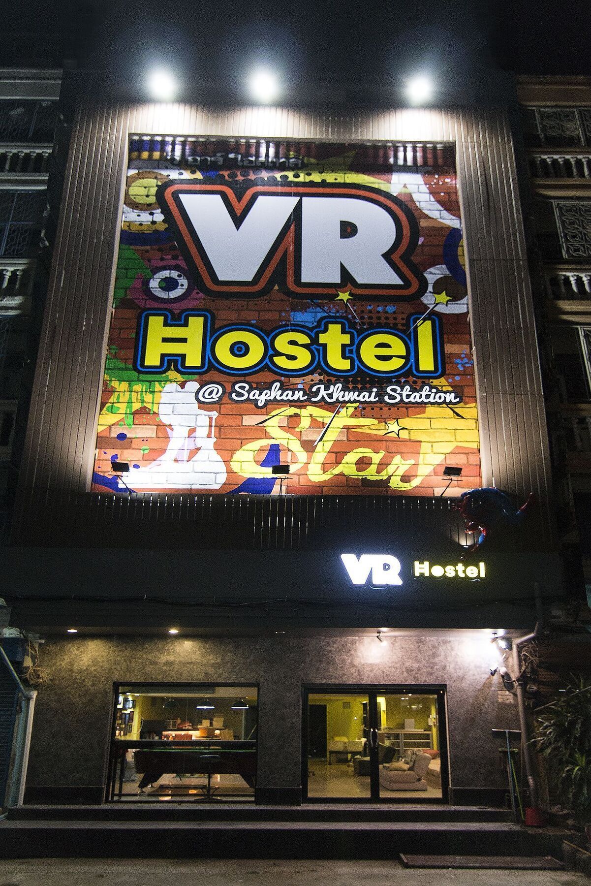 Vr Hostel Бангкок Экстерьер фото